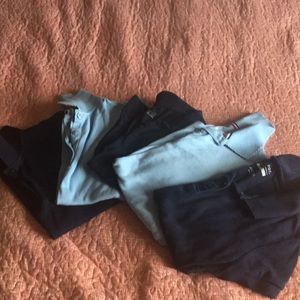 Girl’s Sz 10 short sleeve uniform shirts.